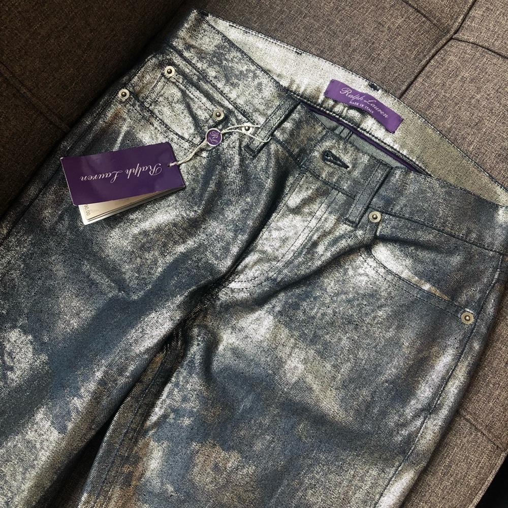 TAGS ON! Ralph Lauren Purple Label NEW Jeans.
